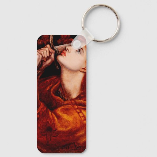 Jonkvrouw van Orléans Sleutelhanger (Achterkant)