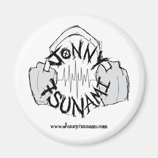 Jonny7sunami Magneet (Voorkant)
