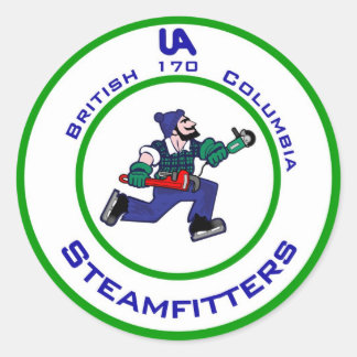 jonny-canuck-steamfitter ronde sticker