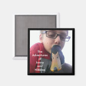 Jonny en Nibbles Magnet (Voorkant / Achterkant)