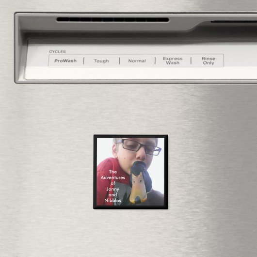 Jonny en Nibbles Magnet (Insitu (Vaatwasser))