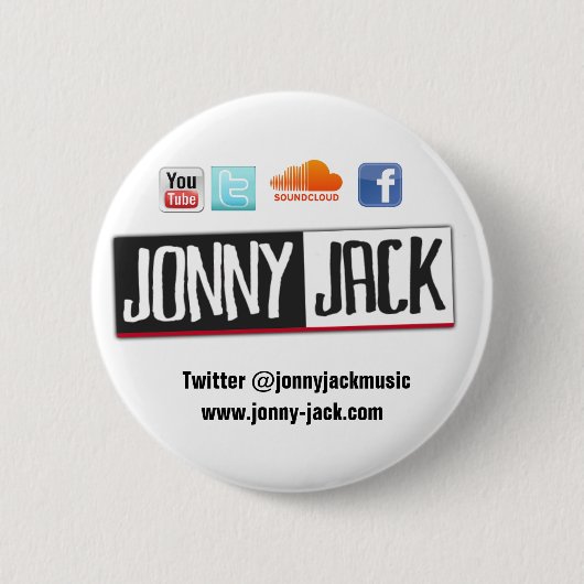 Jonny Jack - Badges Ronde Button 5,7 Cm (Voorkant)