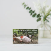 Jonny on the Spot Acres Visitekaartje (Staand voorkant)