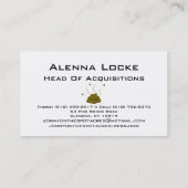 Jonny on the Spot Acres Visitekaartje (Achterkant)