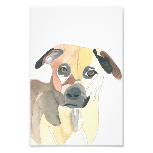 Jonny Watercolor Afdruk (Voorkant)
