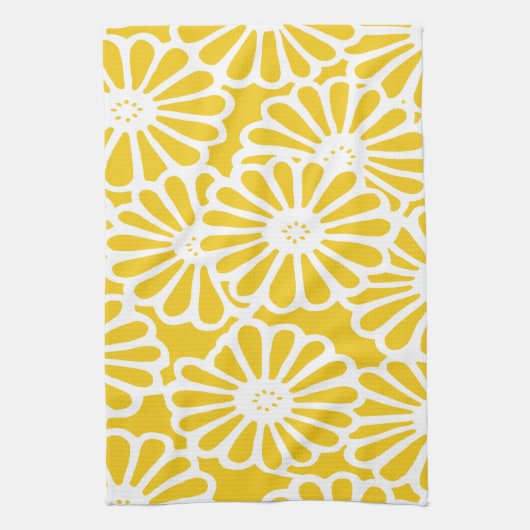 Jonquil Asian Moods Floral Theedoek (Verticaal)