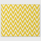 Jonquil Asian Moods Ikat Chevrons Cadeaupapier (Vlak)