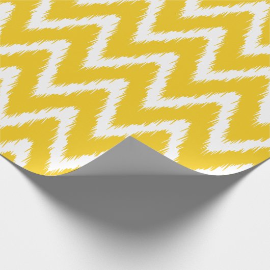 Jonquil Asian Moods Ikat Chevrons Cadeaupapier (Hoek)