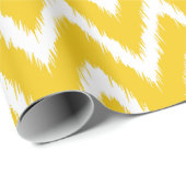 Jonquil Asian Moods Ikat Chevrons Cadeaupapier (Rol Hoek)