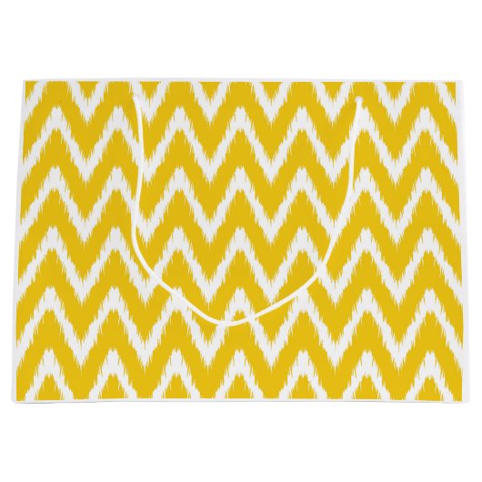 Jonquil Asian Moods Ikat Chevrons Large Cadeautasje (Voorkant)