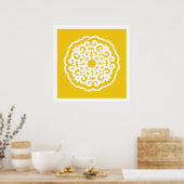 Jonquil Asian Moods Mandalla Poster (Keuken)