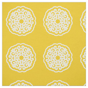 Jonquil Asian Moods Mandalla ~ small patroon Stof