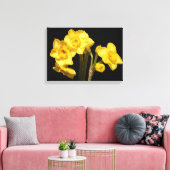 Jonquil Bloemen Canvas Print (Insitu (Woonkamer))