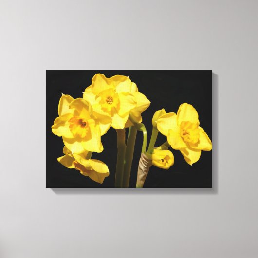 Jonquil Bloemen Canvas Print (Voorkant)