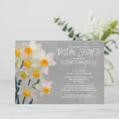 Jonquil Bridal Shower-uitnodigingen Kaart (Staand voorkant)