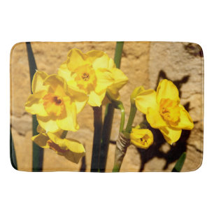 Jonquil Flowers Bath Mat