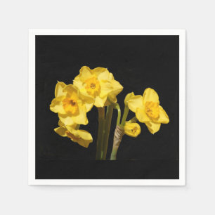 Jonquil Flowers Paper Napkins Servet