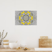 Jonquil Harmonie Wiel Poster (Keuken)