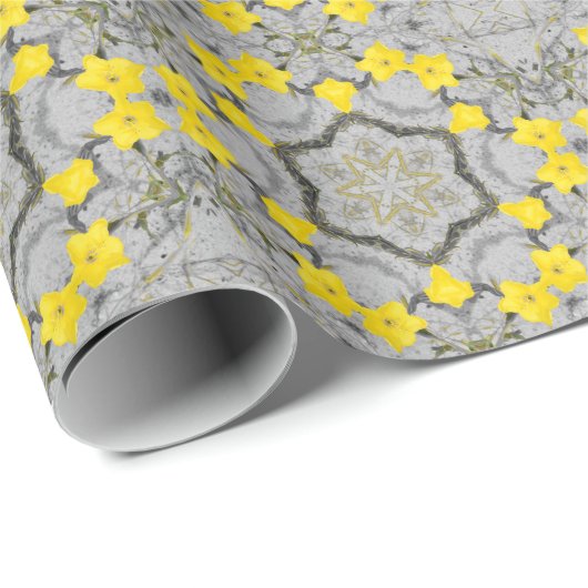 Jonquil Harmony Wheel Cadeaupapier (Rol Hoek)