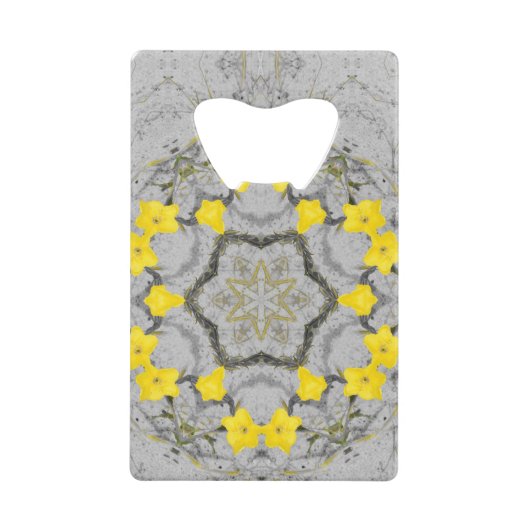 Jonquil Harmony Wheel  Creditkaart Flessenopener (Voorkant)