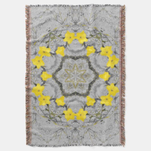 Jonquil Harmony Wheel  Deken (Voorkant Verticaal)