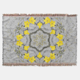 Jonquil Harmony Wheel  Deken