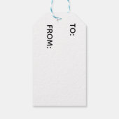 Jonquil Harmony Wheel Gift Tag Cadeaulabel (Achterkant)