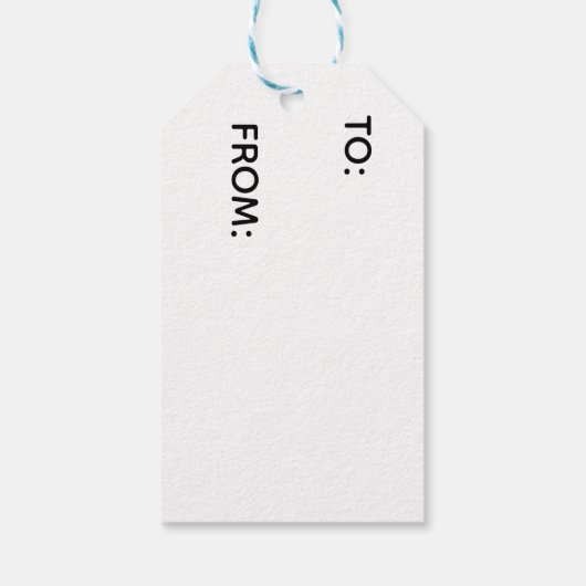 Jonquil Harmony Wheel Gift Tag Cadeaulabel (Achterkant)