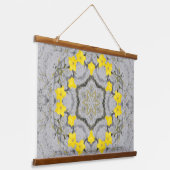 Jonquil Harmony Wheel Hangend Wandkleed (Gebogen)