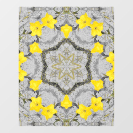 Jonquil Harmony Wheel Raamsticker (Vel)