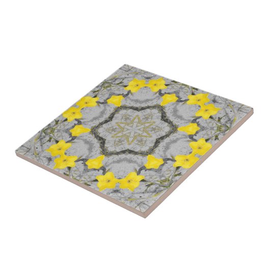 Jonquil Harmony Wheel  Tegeltje (Zijkant)