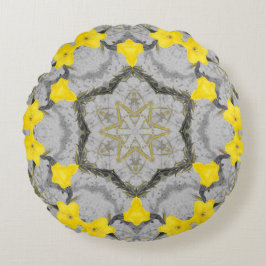 Jonquil Harmony Wiel  Rond Kussen