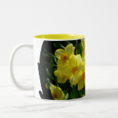 Jonquils/Daffodils/Narcissus Tweekleurige Koffiemok (Links)