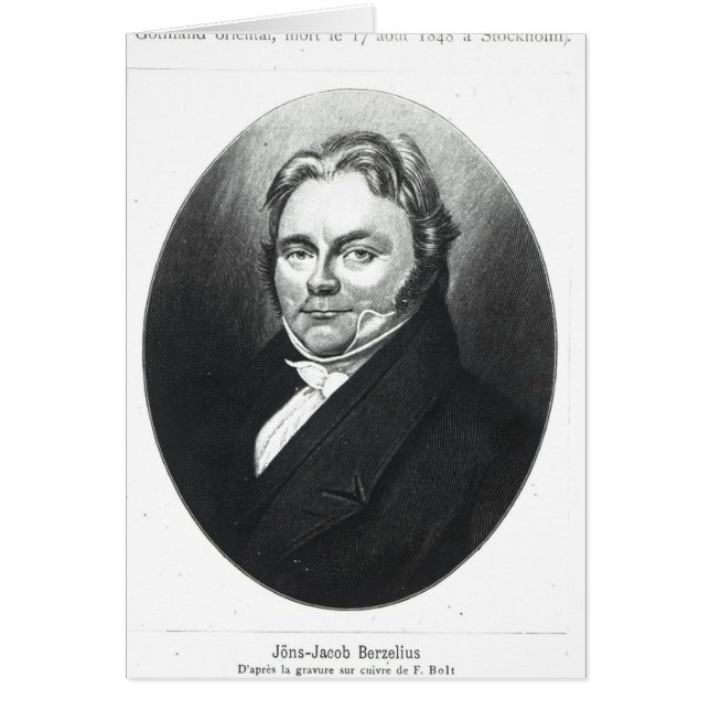 Jons Jakob Berzelius (Voorkant)