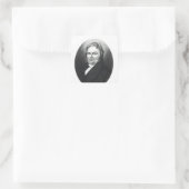 Jons Jakob Berzelius Vierkante Sticker (Tas)