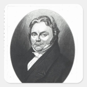 Jons Jakob Berzelius Vierkante Sticker