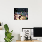 Jon's op Lake Poster (Thuiskantoor)