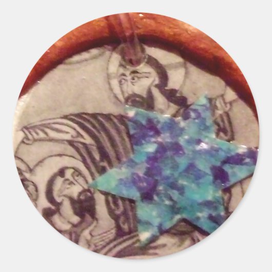 Jood Christelijk Moslim Peace4baptism Sticker (Voorkant)