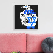 Jood Guevara Canvas Afdruk (Insitu (Woonkamer))