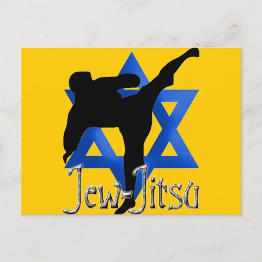 Jood Jitsu Briefkaart (Voorkant)