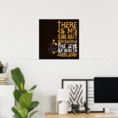 Jood van Malta Ignorance Quote Poster (Thuiskantoor)