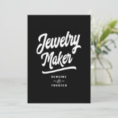 Joodmaker Titel functie Cadeau Kaart (Staand voorkant)