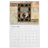 Joods - 16 maanden Joodse kalender - Gepersonalise (Jan 2027)