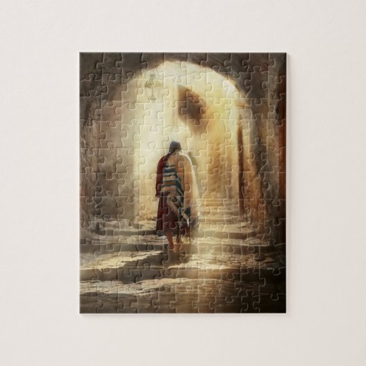 Joods - Avondgebeden 1934 Legpuzzel (Verticaal)