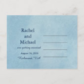 Joods Bewaar de datum van de Davidster Aankondigingskaart (Achterkant)