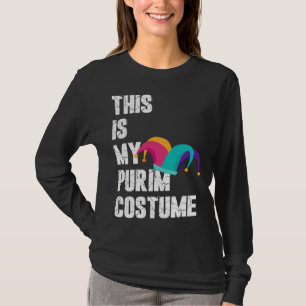 Joods Feest Purim Kostuum Dit Is Mijn Purim Kostuu T-shirt