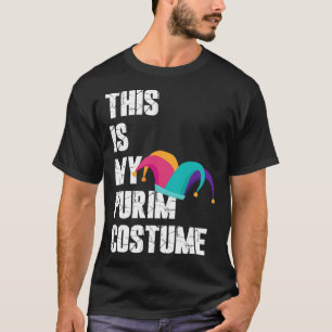 Joods Festival Purim kostuum Dit is mijn Purim Cos T-shirt