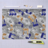 Joods-Hammered-Dreidel-Letters-Weefpapier Tissuepapier (Craft)