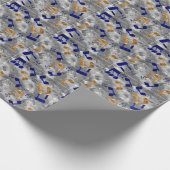 Joods-Hammered-Dreidel-Letters-Wrapping Paper Cadeaupapier (Hoek)