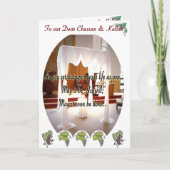 Joods Huwelijk, Chuppah Kaart (Voorkant)